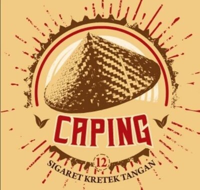 Trademark CAPING 12 SIGARET KRETEK TANGAN + LOGO