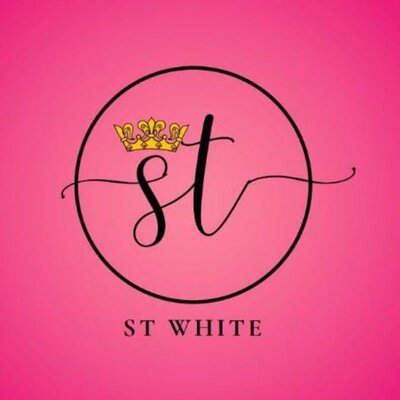 Trademark STWhite + Logo ST