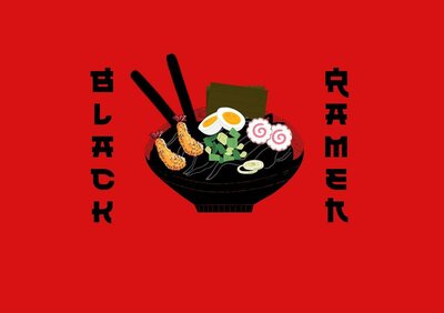 Trademark Black Ramen