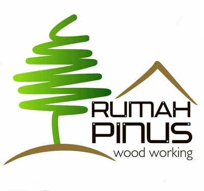 Trademark Rumah Pinus Wood Working + Lukisan/ Logo