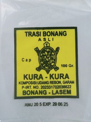 Trademark TRASI BONANG CAP KURA-KURA