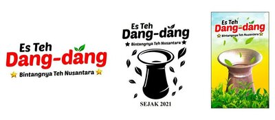 Trademark Es Teh Dang-Dang Bintangnya Teh Nusantara