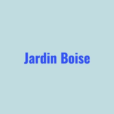 Trademark JARDIN BOISE