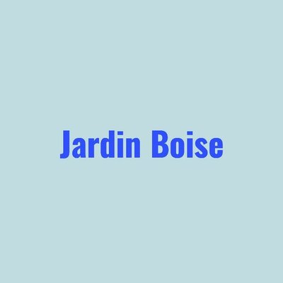 Trademark JARDIN BOISE