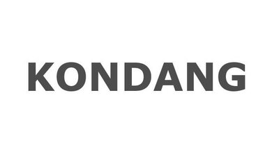 Trademark KONDANG