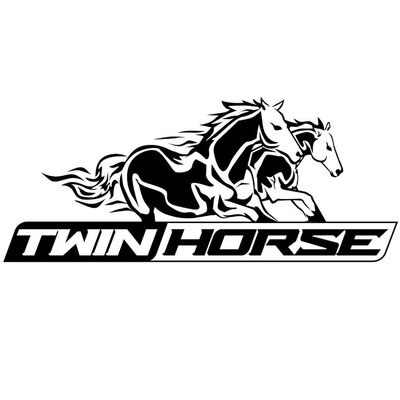 Trademark Twin Horse