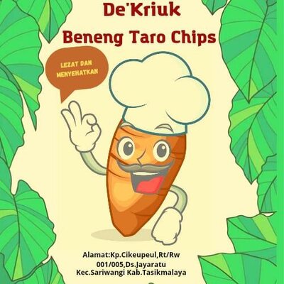 Trademark De'Kriuk Beneng Taro Chips