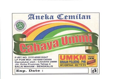 Trademark CAHAYA UMMI