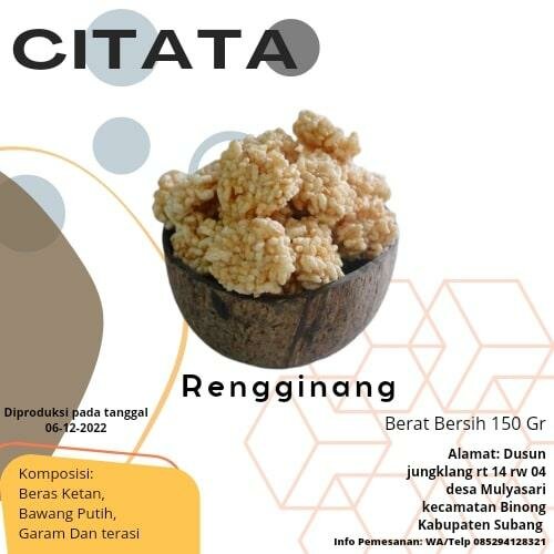 Trademark Citata Rengginang