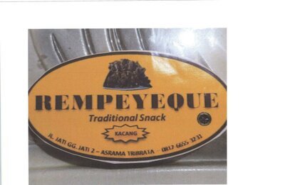 Trademark REMPEYEQUE Traditional Snack KACANG