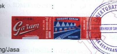 Trademark GUDANG GARAM dan Rel Kereta