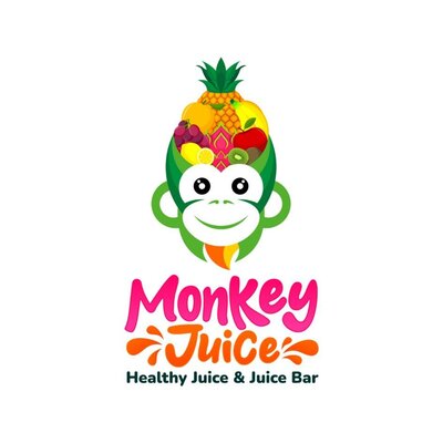 Trademark Monkey Juice Healthy Juice & Juice Bar + Logo