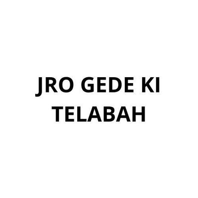 Trademark JRO GEDE KI TELABAH