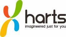 Trademark HARTS + logo