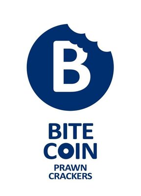 Trademark BITE COIN Prawn Crackers + Gambar/Logo