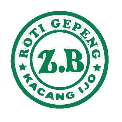 Trademark ROTI GEPENG ZB KACANG HIJAU + LOGO