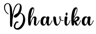 Trademark Bhavika + logo