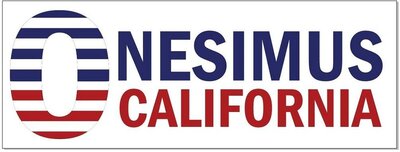 Trademark ONESIMUS CALIFORNIA DAN LOGO