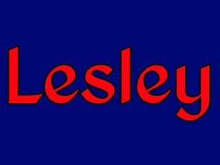 Trademark LESLEY