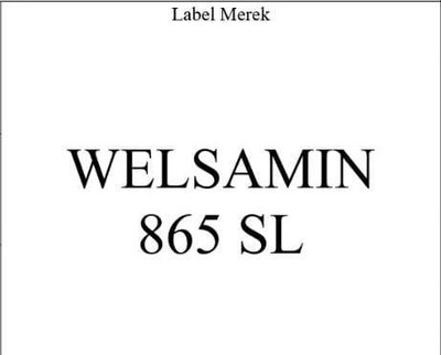 Trademark WELSAMIN 865 SL