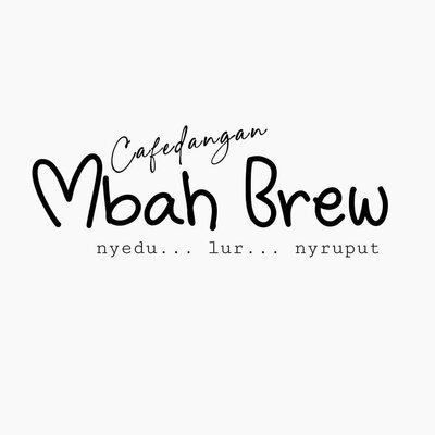 Trademark Cafedangan Mbah Brew nyedu... lur... nyruput