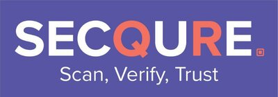 Trademark SECQURE Scan, Verify, Trust + Logo