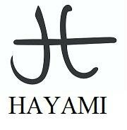 Trademark HAYAMI + LOGO