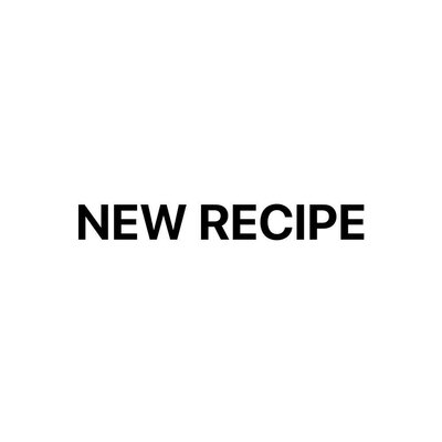 Trademark NEW RECIPE