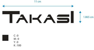 Trademark TAKASI