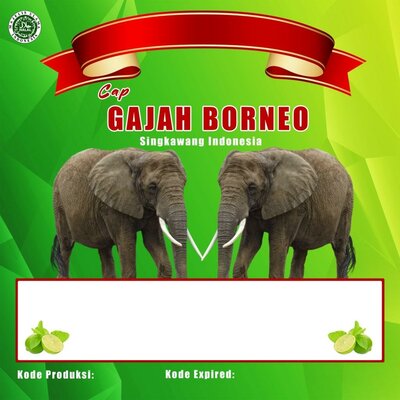 Trademark Gajah Borneo