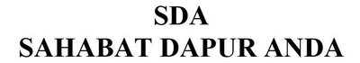 Trademark SDA SAHABAT DAPUR ANDA