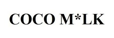 Trademark COCO M*LK