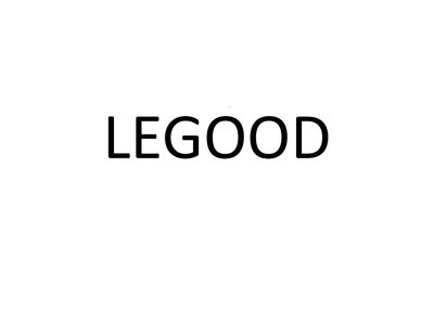 Trademark LEGOOD