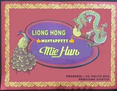 Trademark LIONG HONG MANTAPPZZZ Mie Hun + Lukisan/Logo