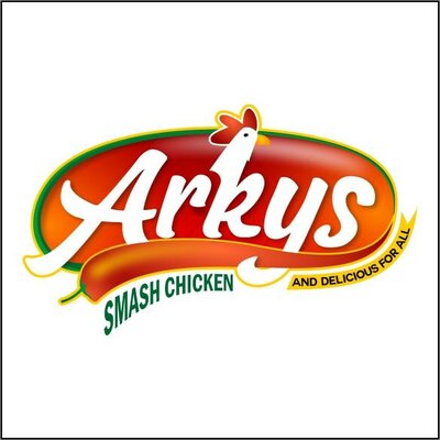 Trademark Arkys Smash Chicken And Delicious For All + Logo