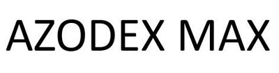 Trademark AZODEX MAX