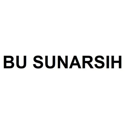 Trademark BU SUNARSIH