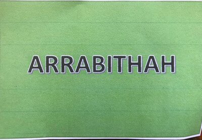 Trademark ARRABITHAH