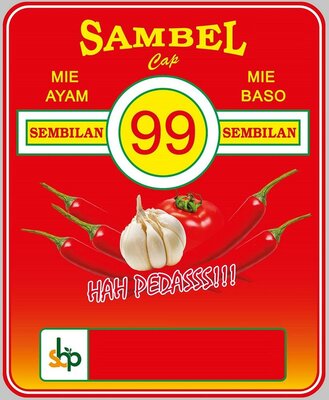 Trademark Sambel Cap Sembilan Sembilan SBP HAH PEDASSS!!!