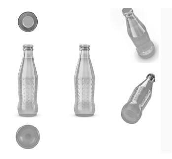 Trademark Glass Dimple Bottle Design