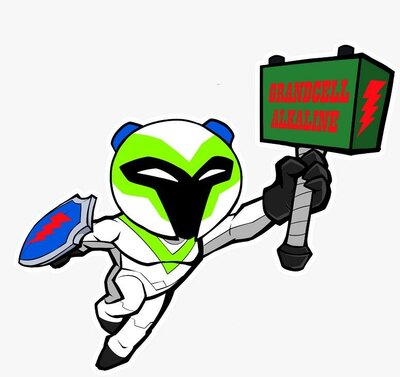 Trademark GRANDCELL ALKALINE + LOGO