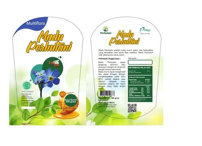 Trademark Madu Perhutani Multiflora