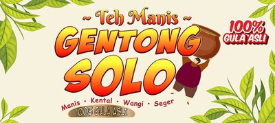 Trademark Teh Manis GENTONG SOLO