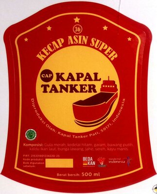 Trademark CAP KAPAL TANKER