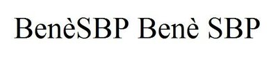Trademark BenèSBP Benè SBP