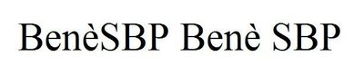 Trademark BenèSBP Benè SBP