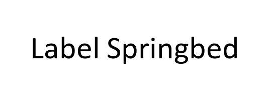 Trademark Label Springbed