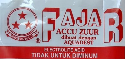 Trademark Fajar accu zuur