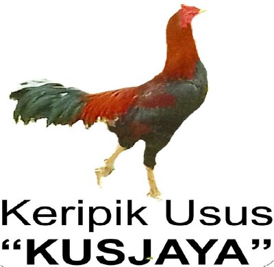 Trademark Keripik Usus "KUSJAYA" + Gambar Ayam Jago