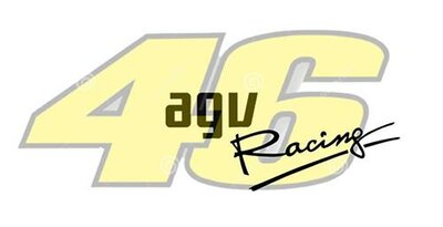 Trademark 46agvRacing + Logo